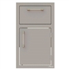 ALFRESCO 17" Single Drawer and Access Door RIGHT HINGE (AXE-DDR-R-SC)