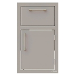 ALFRESCO 17" Single Drawer and Access Door RIGHT HINGE (AXE-DDR-R-SC)