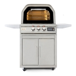 BLAZE 26" Cart Pizza Oven w/Rotisserie (BLZ-26-PZOVN-WCART)
