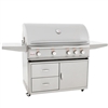 BLAZE 44" Professional LUX Grill with Cart (BLZ-4PROCARTPKG)