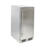 BLAZE Outdoor Rated Stainless 15â€ Refrigerator (BLZ-SSRF-15)