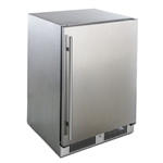 BLAZE Outdoor Rated Stainless 24â€ Refrigerator (BLZ-SSRF-5.5)