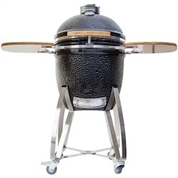 COYOTE Asado Cooker With Stand and Side Shelves (C1CHCS-FS)