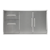 COYOTE 45" Double Access Doors & Access Drawer (C3-CD2DC)