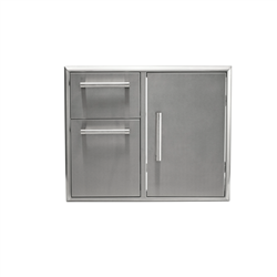 COYOTE 31" Access Door & Double Drawer Combo (C3-CD2DC31)