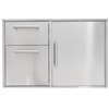 COYOTE 36" Access Door & Double Drawer Combo (C3-CD2DC36)