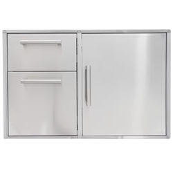 COYOTE 36" Access Door & Double Drawer Combo (C3-CD2DC36)