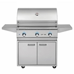 DELTA HEAT 32" Cart Grill with 3 SS Burners (DHBQ32G-D-CART)