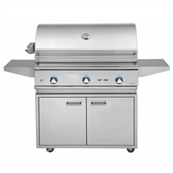 DELTA HEAT 38" Cart Grill with 3 SS Burners (DHBQ38G-D-CART)