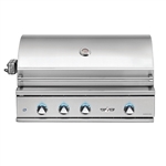 DELTA HEAT 38" Grill with 3 SS Burners and Rotisserie (DHBQ38R-D)