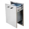 DELTA HEAT 18" Slide-out Double Trash Drawer (DHTD182T-B)