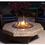 ORIFLAMME Granite 45" Octagon Fire Table
