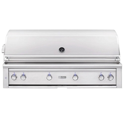 LYNX 54" Professional Built-in Grill with 3 Ceramic Burners, 1 Trident Burner and Rotisserie (L54TR)