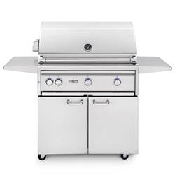 LYNX 36" Freestanding FLAMETRAK Grill, 3 Trident Burners and Rotisserie (LF36ATRF)