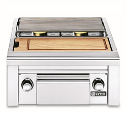 LYNX Double Built-in Side Burner Prep Center (LSB2PC-1)