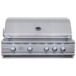 RCS Cutlass PRO-Series 38" Stainless Grill with Rear Burner (RON38A)