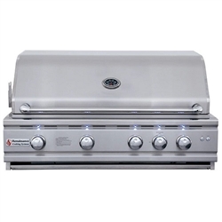 RCS Cutlass PRO-Series 38" Stainless Grill with Rear Burner (RON38A)