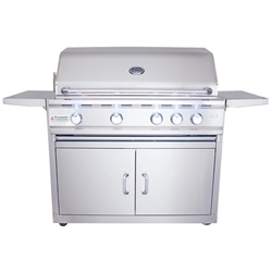 RCS Cutlass-Series 38" Freestanding Gas Grill with Lights (RONKC38A)