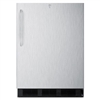 SUMMIT 24" Outdoor Stainless Refrigerator with Lock (SPR7BOSST)