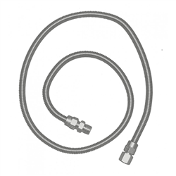 RCS 48" Stainless Steel Flex Hose (SSFLEX8448)