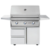 TWIN EAGLES 36" Deluxe Cart Grill with 3 Burners (TEBQ36G-C-DCART)