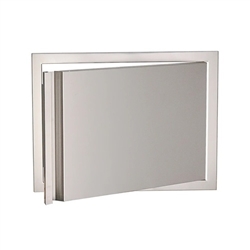RCS 27" Valiant Horizontal Stainless RIGHT HINGE Door (VDH1SCR)