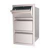 RCS 17" Valiant Double Drawer and Paper Towel Holder (VTHC1)