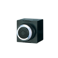BM-210D - 30mm, 100V AC, 2-sound 75dB alarm, Drip-Proof, Black