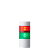 LR10-2M2WJBW-RG - AC Type 100mm Washdown Signal Tower - Red, Green with Buzzer