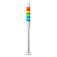 LR4-402PJBW-RYGB - Pole Mount Signal Tower