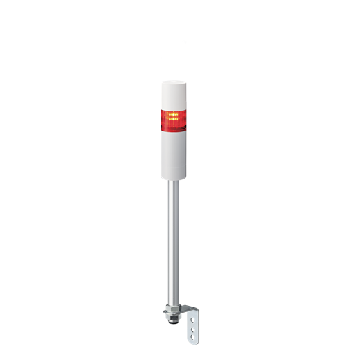 LR5-102LIBW-R - 1-tier, 50mm, EtherNet/IP Connected, Pole Mount Signal Tower