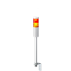 LR5-202LINW-RY - 2-tier, 50mm, EtherNet/IP Connected, Pole Mount Signal Tower