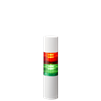 LR5-202WIBW-RG - 2-tier, 50mm, EtherNet/IP Connected Signal Tower w/buzzer