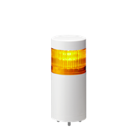 LR6-102WJNW-Y - 60mm Signal Tower with Amber LED