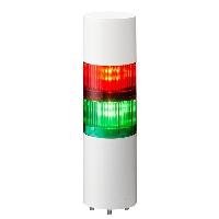 LR6-202WJBW-RG - 60mm Signal Tower with Red and Green LED