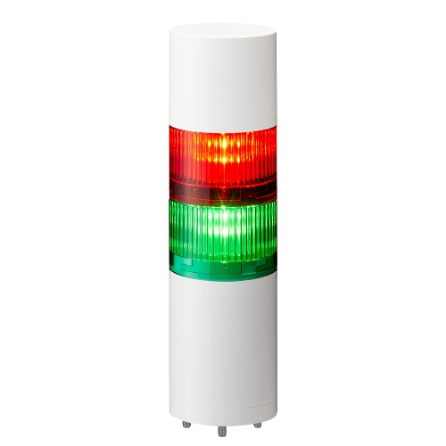 LR6-202WJBW-RG - 60mm Signal Tower with Red and Green LED