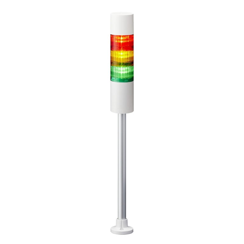 LR6-302PJBW-RYG - 60mm Signal Tower with Red, Green, Amber LED