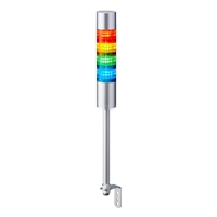 LR6-402LJBU-RYGB - 60mm Signal Tower with Red, Amber, Green, Blue LED
