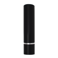 POLE-100A21K+FO032 - Black 22mm Aluminum Pole