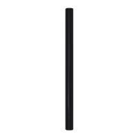 POLE22-0300ANK - 300mm Aluminum Pole, Black
