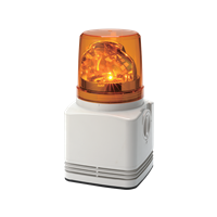 RFV-100F-Y - Amber Rotating Warning Light