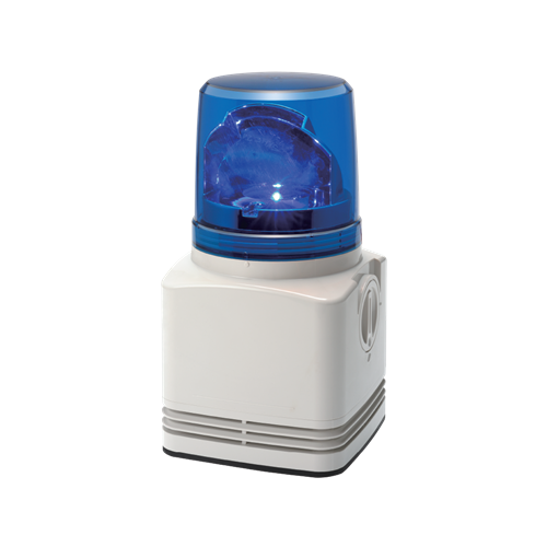 RFV-24F-B - Blue Rotating Warning Light