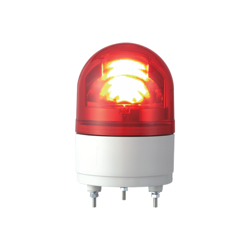 RHB-120AUL-R - 100mm Rotating Red Beacon with Alarm