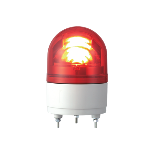 RHEB-24-R - 100mm Rotating Red Beacon with Alarm