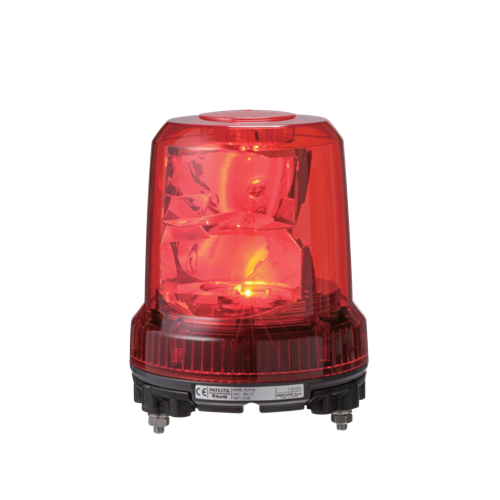 【春夏新色】【中古品】パトライト社LED赤色回転灯 RLR-M1-R 12/24VDC 2個 パーツ
