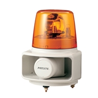 RT-120E-Y+FC015 - Amber Revolving Light with Alarm