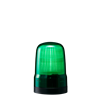 SL08-M1KTN-G<br>80mm Flashing Signal Beacon, Green,  12-24V DC