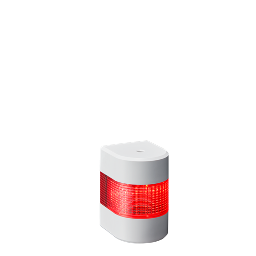 WME-1M2DFB-R -  80mm profile, Wall Mount Signal Tower