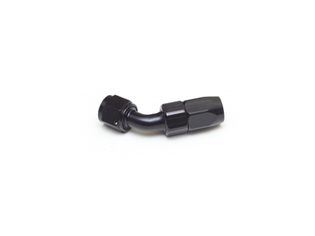 FlowSector Compression Hose End, -8, 45 Degree