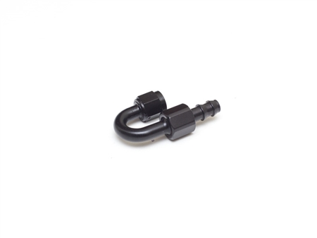 FlowSector FlexLoc Hose End, -6, 180 Degree